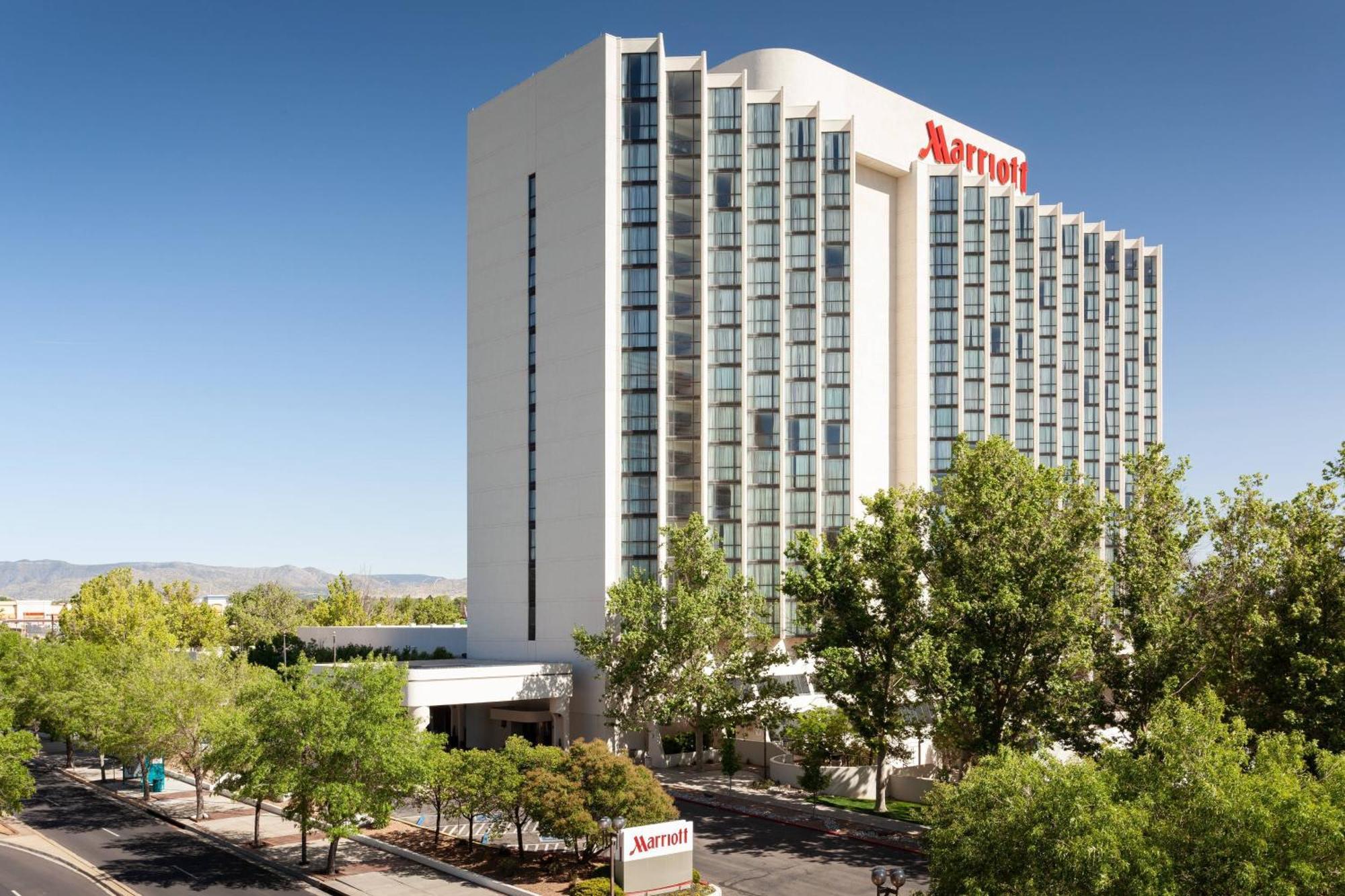 Marriott Albuquerque Hotel Exterior foto