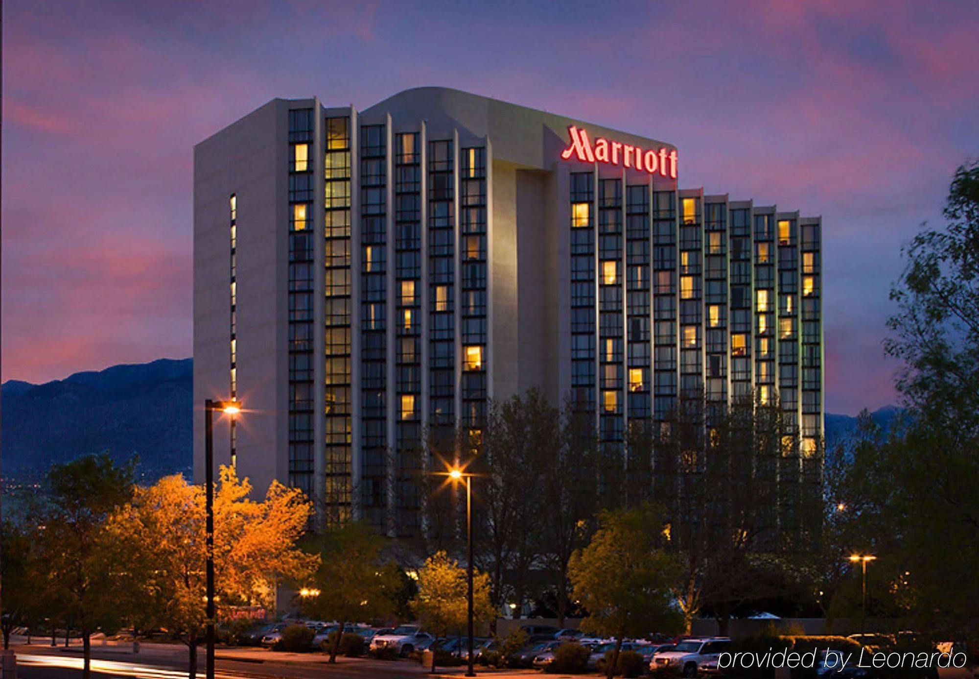 Marriott Albuquerque Hotel Exterior foto